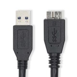Laidas USB 3.2 - micro USB 3.2 (K-K) 1m 5 GB/s Nedis